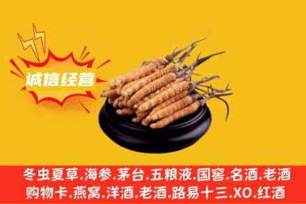 铜仁松桃县回收冬虫夏草